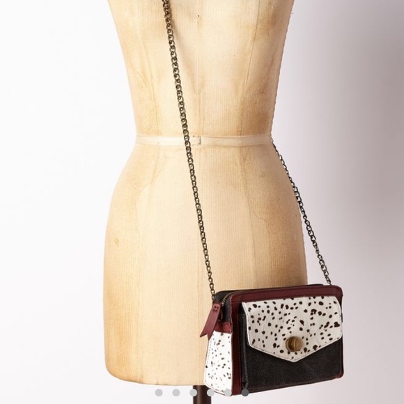 Anthropologie Cheval Crossbody in wine - Picture 4 of 9